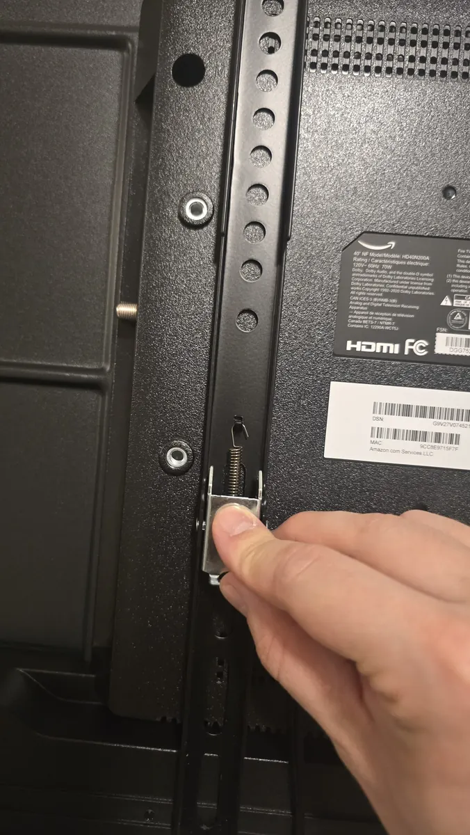 TV mount bracket removal any mounting system Manhattan